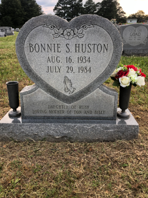 Flower delivery for Bonnie S. Huston