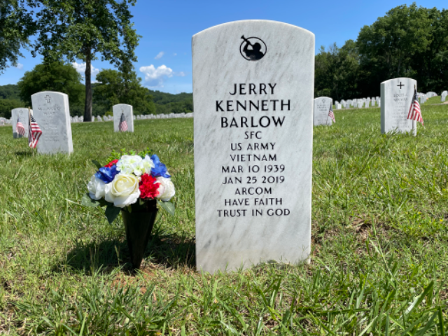 Flower delivery for Jerry Kenneth Barlow
