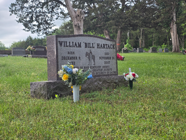 Flower delivery for William Bill Hartack