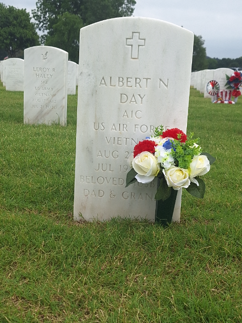 Flower delivery for Albert Newell Day