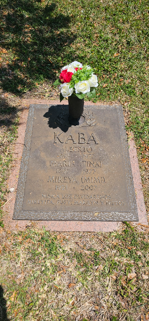 Flower delivery for Alberto Kaba