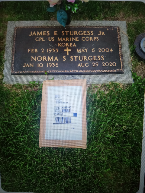 Flower delivery for Norma Sherlene Fraley Sturgess