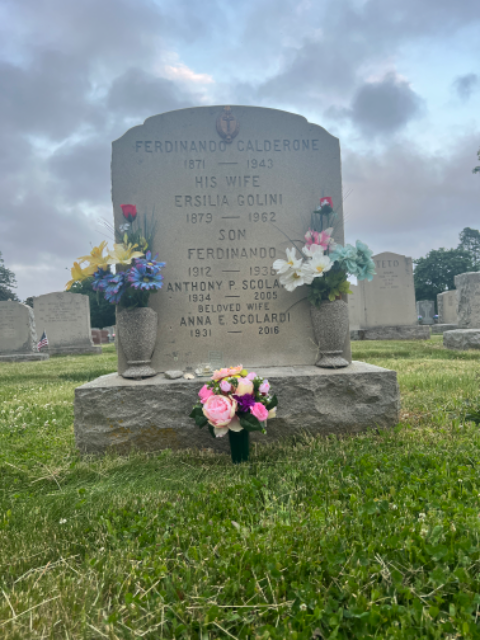 Flower delivery for Anthony P. Scolardi