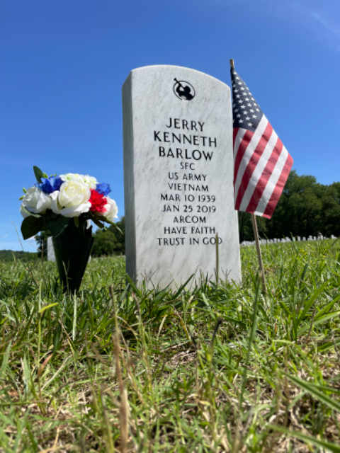 Flower delivery for Jerry Kenneth Barlow