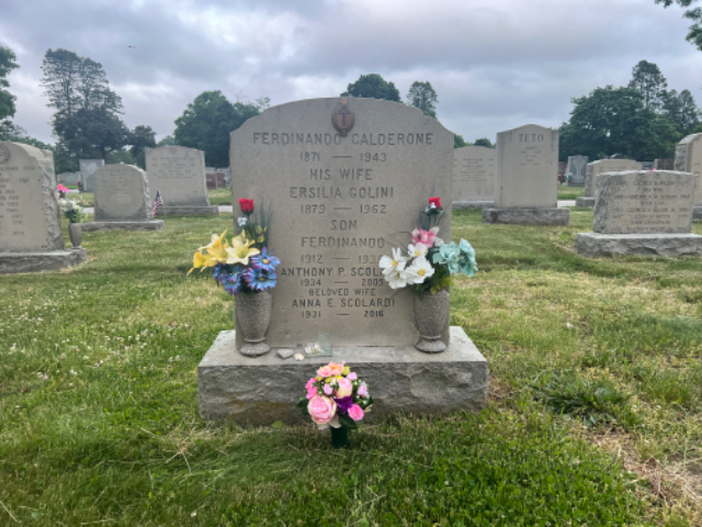 Flower delivery for Anthony P. Scolardi