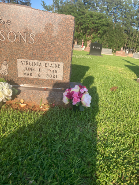 Flower delivery for Virginia Elaine Parsons