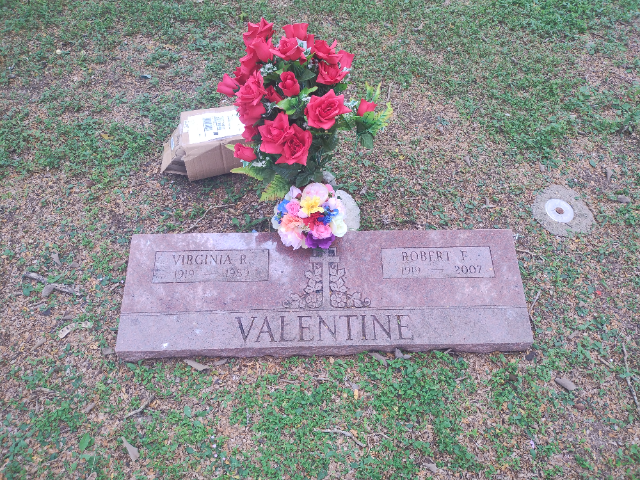 Flower delivery for Robert Frank Valentine