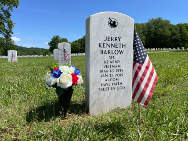 Flower delivery for Jerry Kenneth Barlow