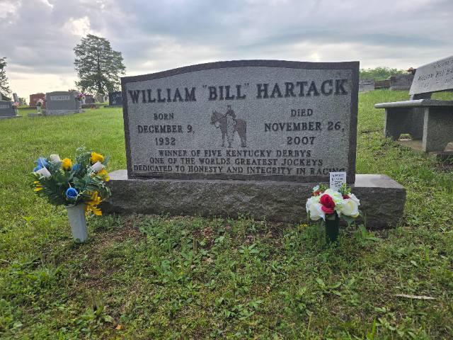Flower delivery for William Bill Hartack