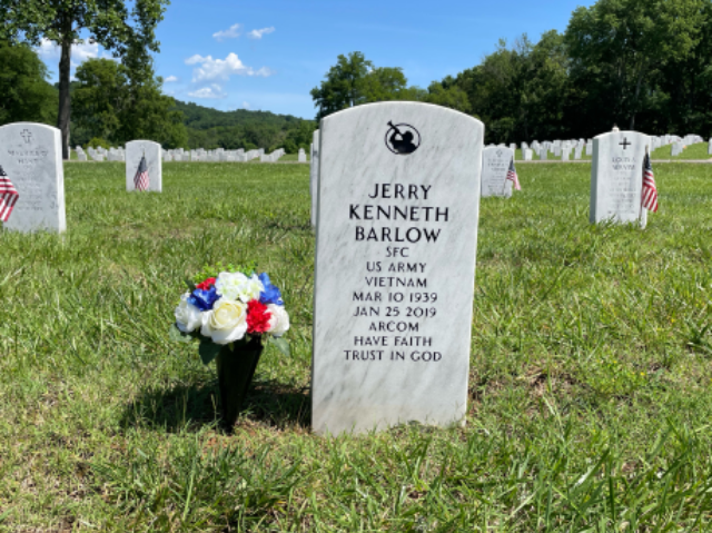 Flower delivery for Jerry Kenneth Barlow