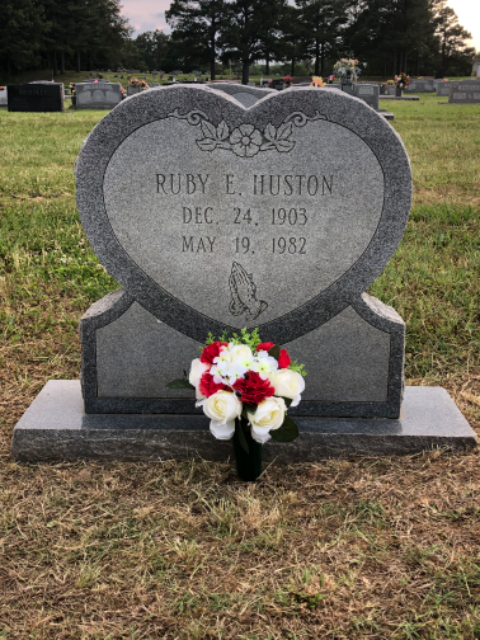 Flower delivery for Ruby E. Huston