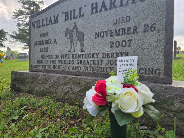 Flower delivery for William Bill Hartack
