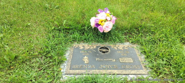 Flower delivery for Brenda Joyce Cross
