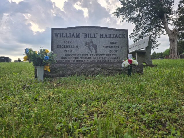 Flower delivery for William Bill Hartack