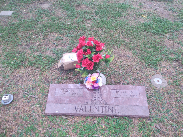 Flower delivery for Robert Frank Valentine