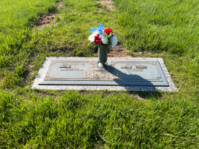 Flower delivery for Charles M Brune