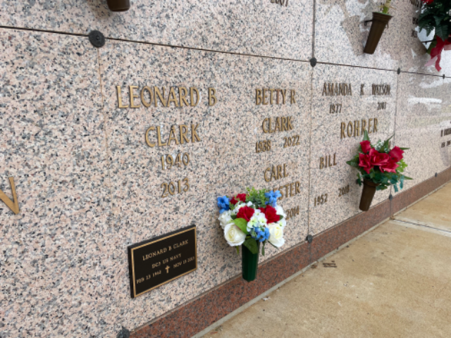 Flower delivery for Betty Faye Clark