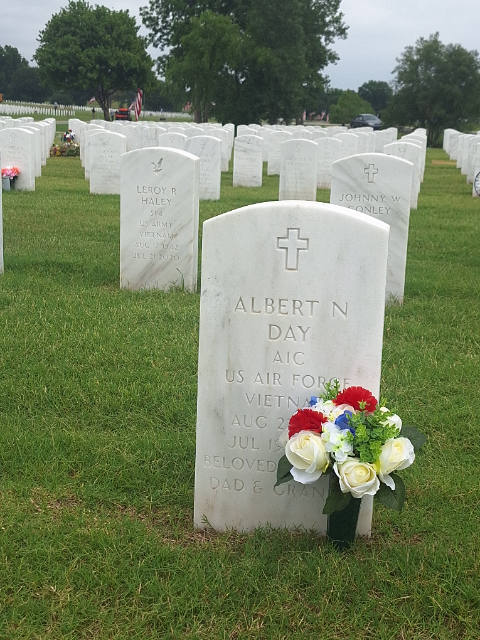 Flower delivery for Albert Newell Day