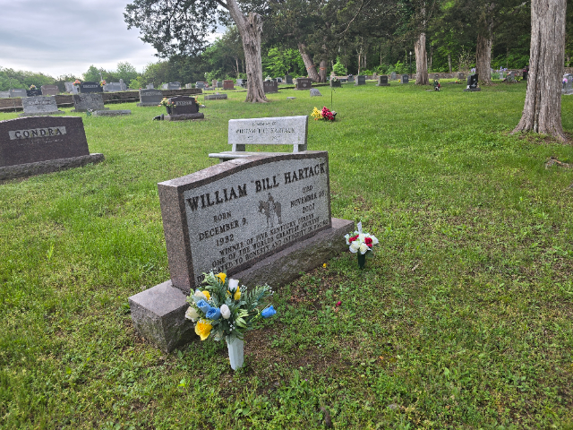 Flower delivery for William Bill Hartack