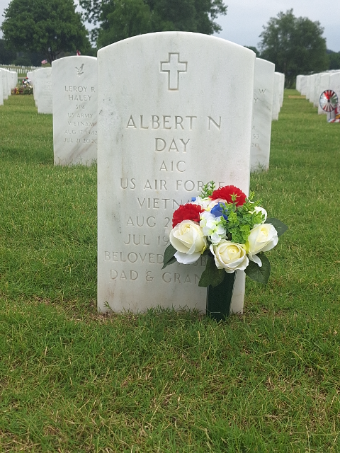 Flower delivery for Albert Newell Day