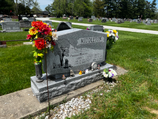 Flower delivery for Betty Jo Middleton