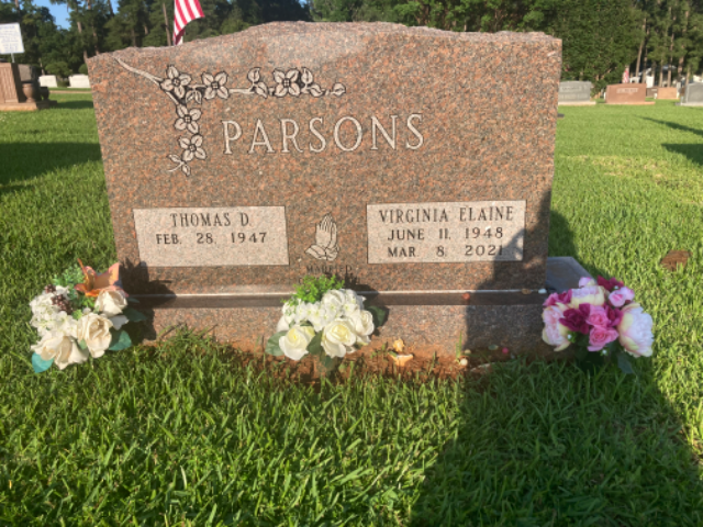 Flower delivery for Virginia Elaine Parsons