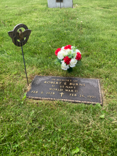 Flower delivery for Robert E. Burns