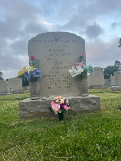 Flower delivery for Anthony P. Scolardi