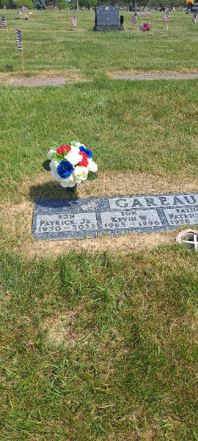 Flower delivery for Patrick A. Gareau