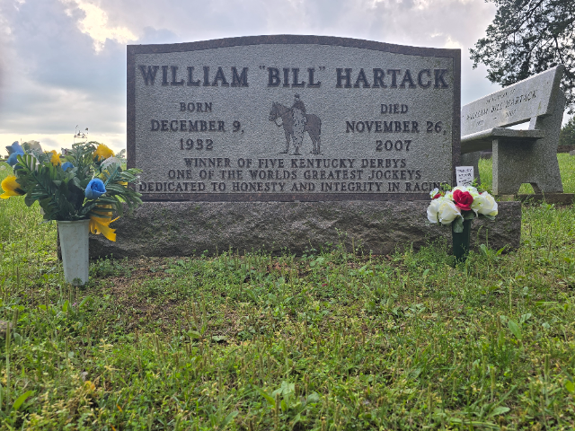 Flower delivery for William Bill Hartack