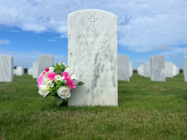 Flower delivery for James T Hanley