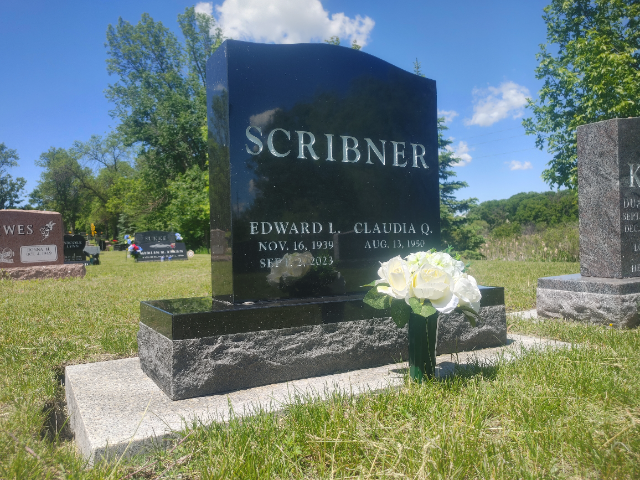 Flower delivery for Edward L. Scribner