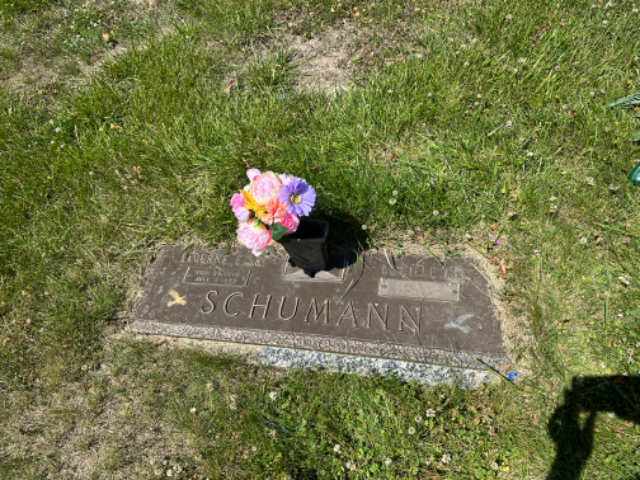 Flower delivery for LaVerne Edward Schumann