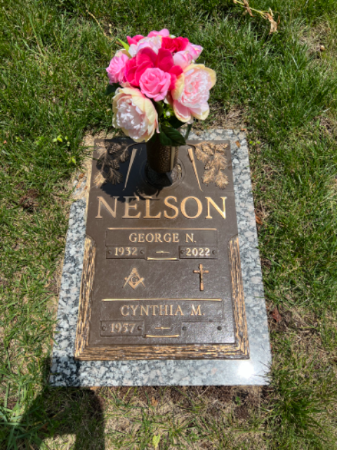 Flower delivery for George N. N. Nelson