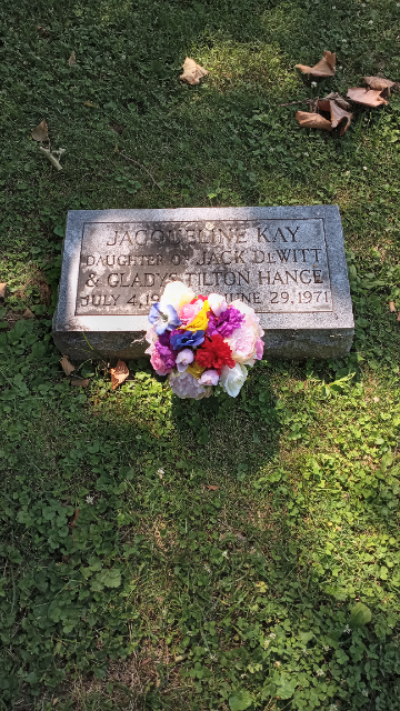 Flower delivery for Jacqueline Kay Hance