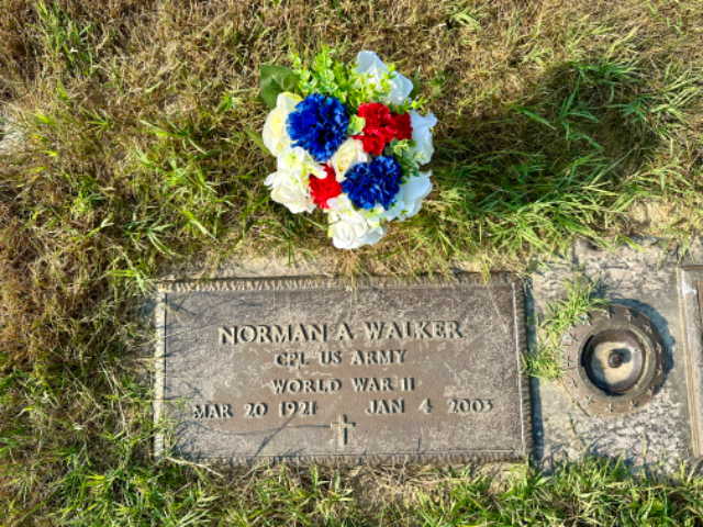 Flower delivery for Norman Albert Walker