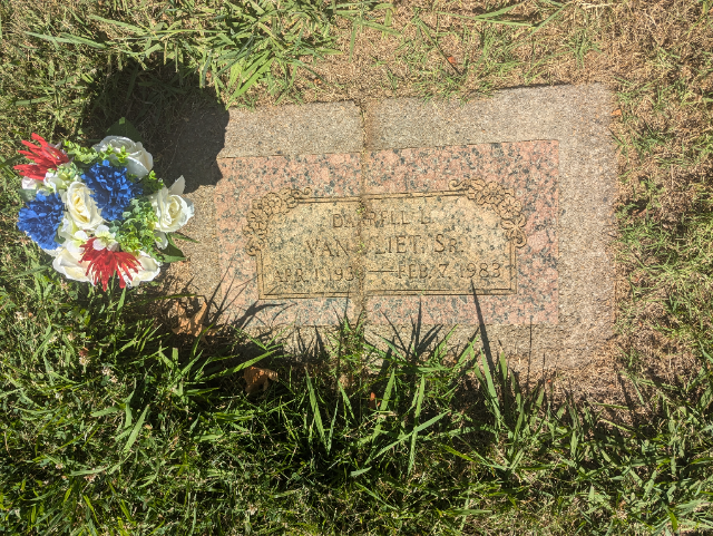 Flower delivery for Darrell Louis Van Vliet