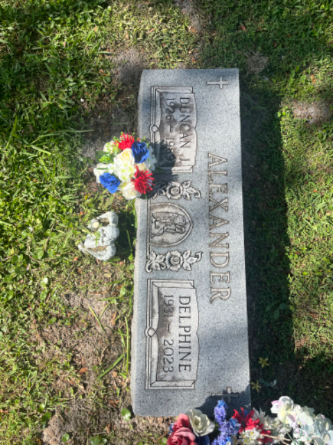 Flower delivery for Duncan John Alexander