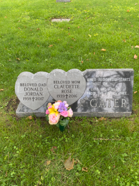 Flower delivery for Claudette Rose Gater