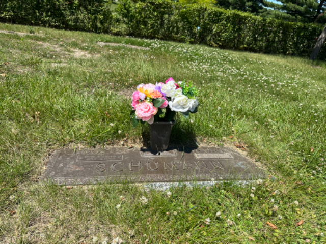 Flower delivery for LaVerne Edward Schumann