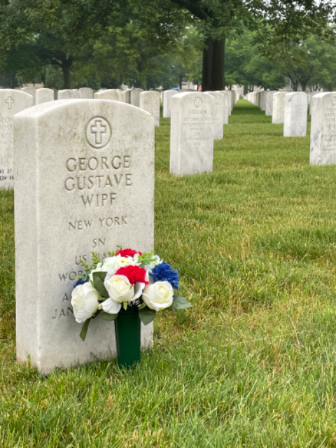 Flower delivery for George Gustave Wipf