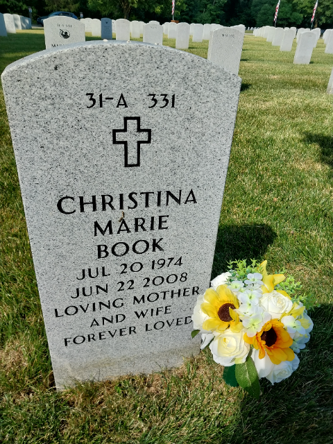 Flower delivery for Christina Marie Book