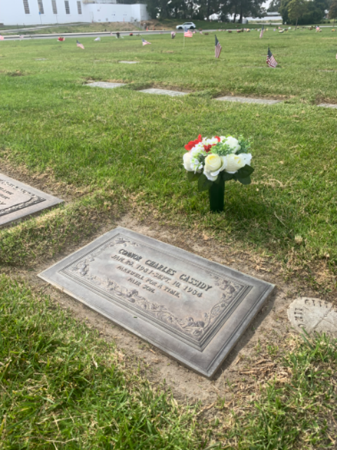 Flower delivery for Connor Charles Cassidy