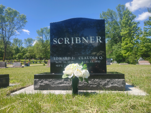 Flower delivery for Edward L. Scribner