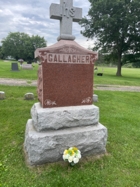 Flower delivery for John M. Gallagher