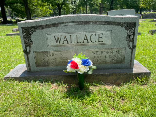 Flower delivery for Welborn M Wallace