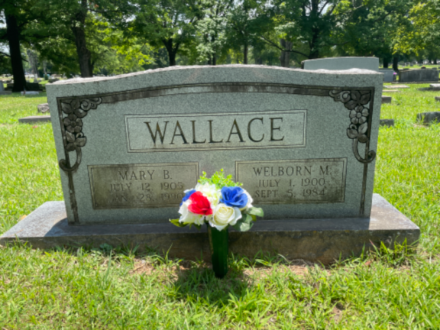 Flower delivery for Welborn M Wallace