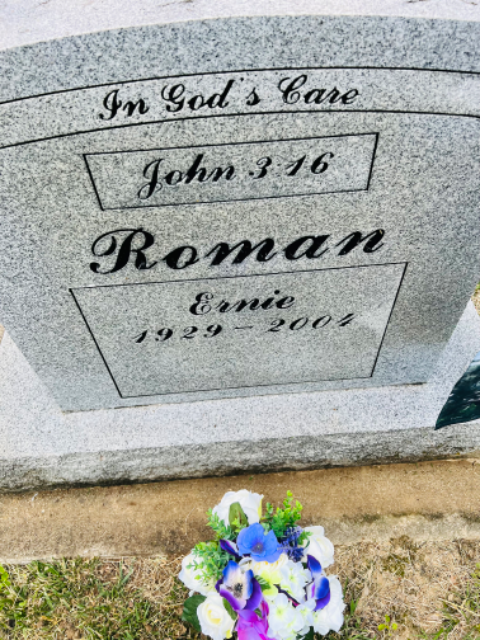 Flower delivery for Ernest A Roman