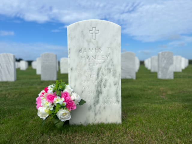 Flower delivery for James T Hanley