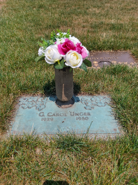 Flower delivery for G. Carol Unger